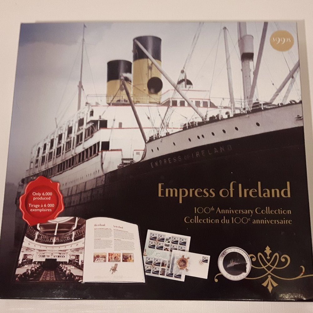 Canada Post Empress of Ireland Gift Set Royal Canadian Mint